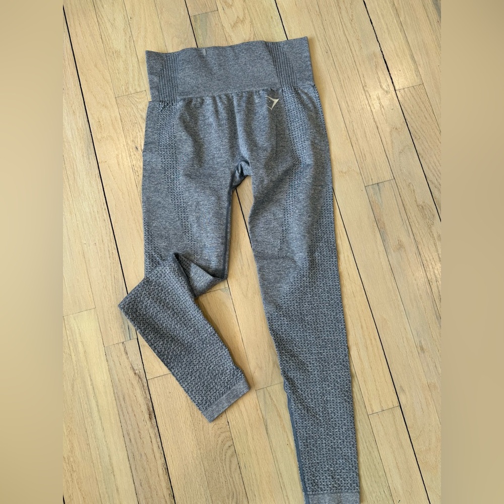 Gymshark Grey Seamless High-Waist Leggings